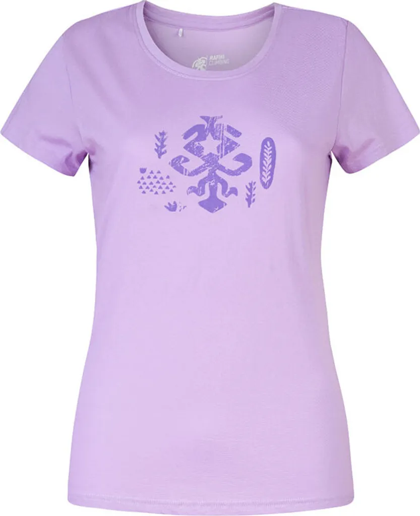 T-shirt Escalade Femme Rafiki Akiyo Mauve 40 Idéal Bloc et Falaise