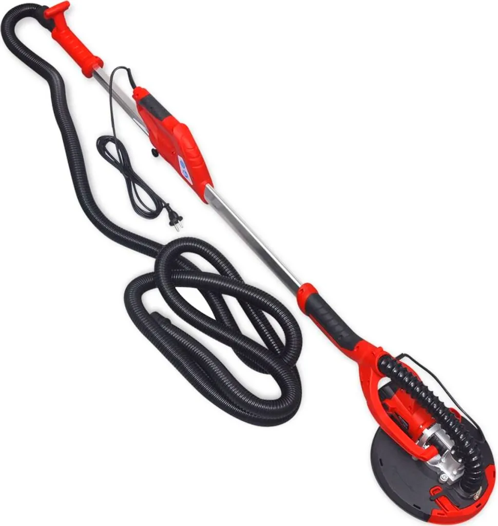 Ponceuse pour cloisons sèches 750 W vidaXL - Ponceuse murale rouge