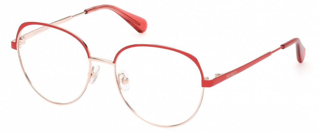 Max &co MO5123 Shiny rose gold 54/17/140 Damen Brillen