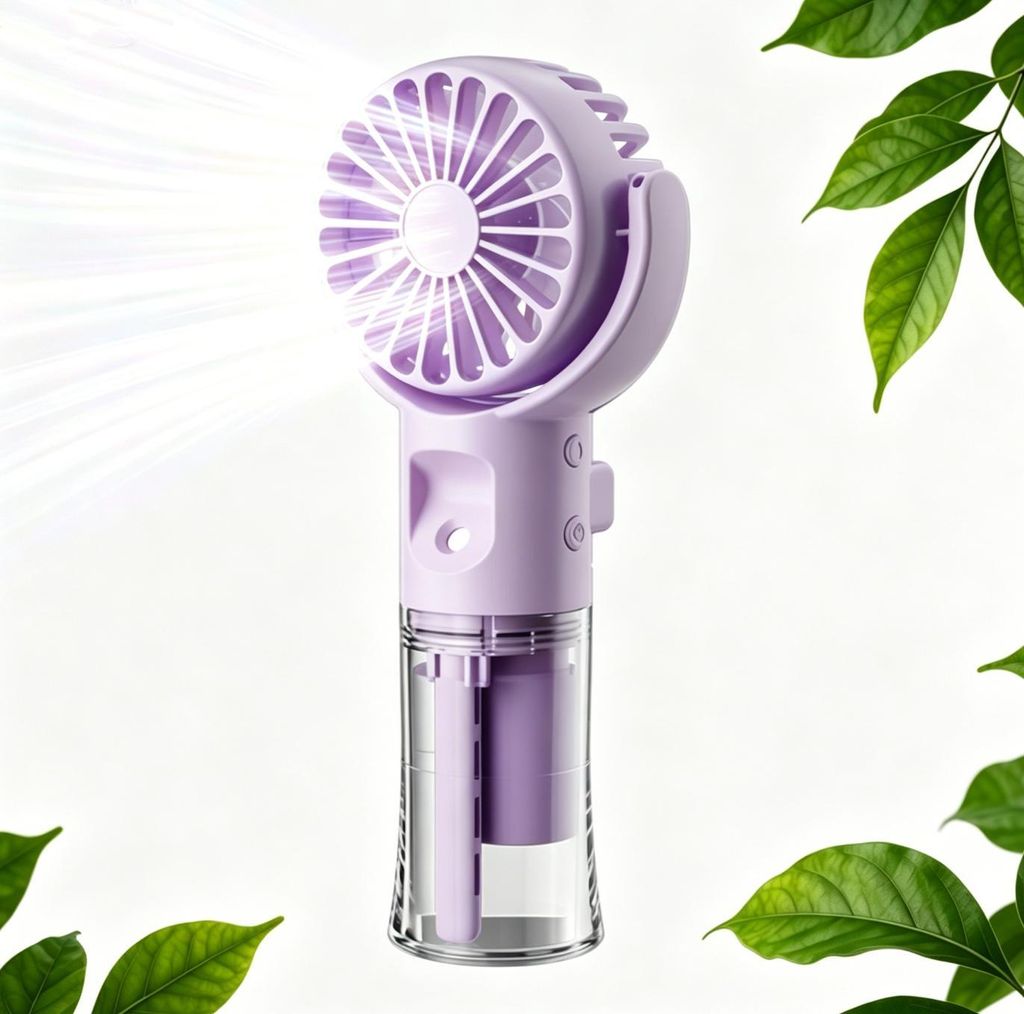 Handventilator mit Wasserkühlung,Mini Ventilator, Produktbild 