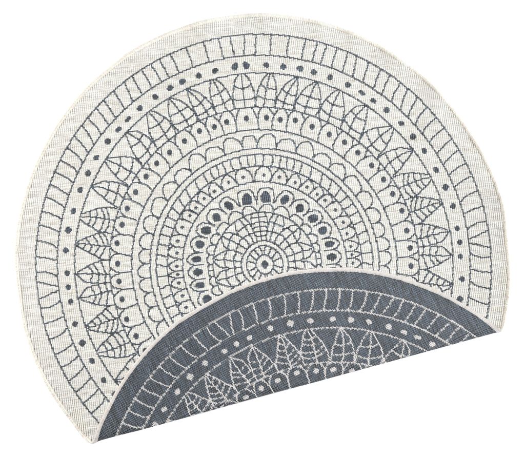 Hanse Home In- & Outdoor Wendeteppich Rund Porto, Creme Produktbild 