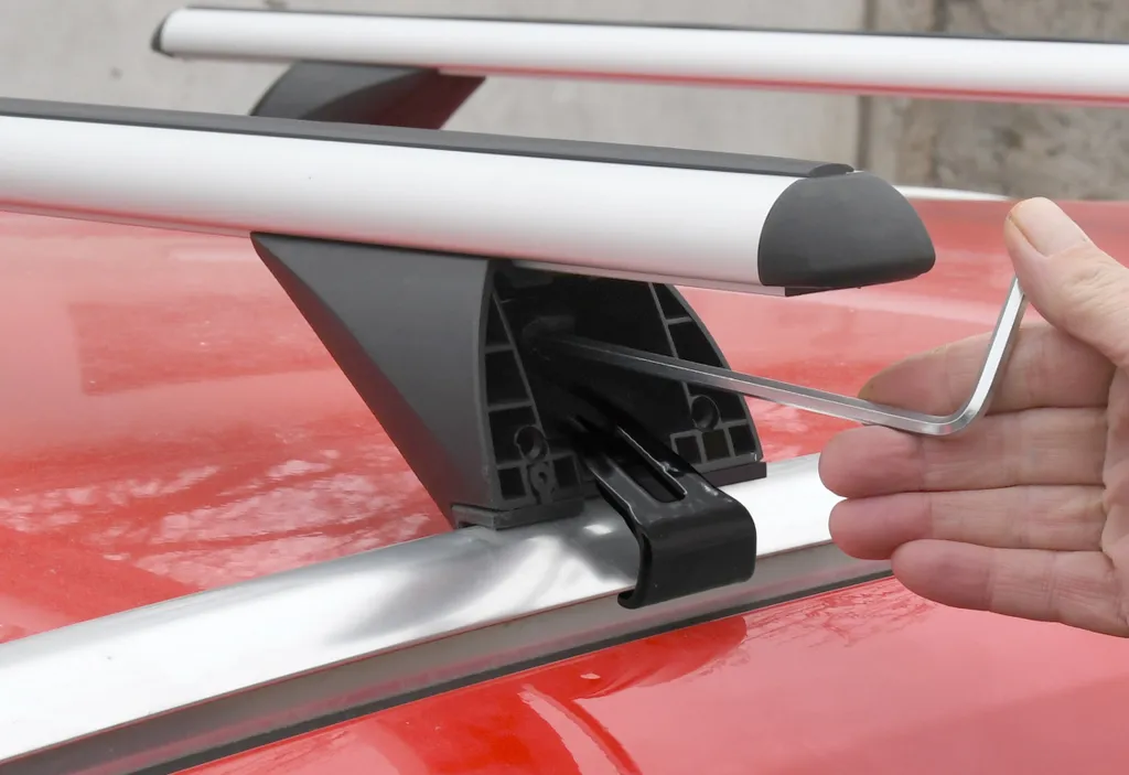 Barre Portatutto Alu-Integral 120cm Argento | Per Tetto Auto Integrato - 2