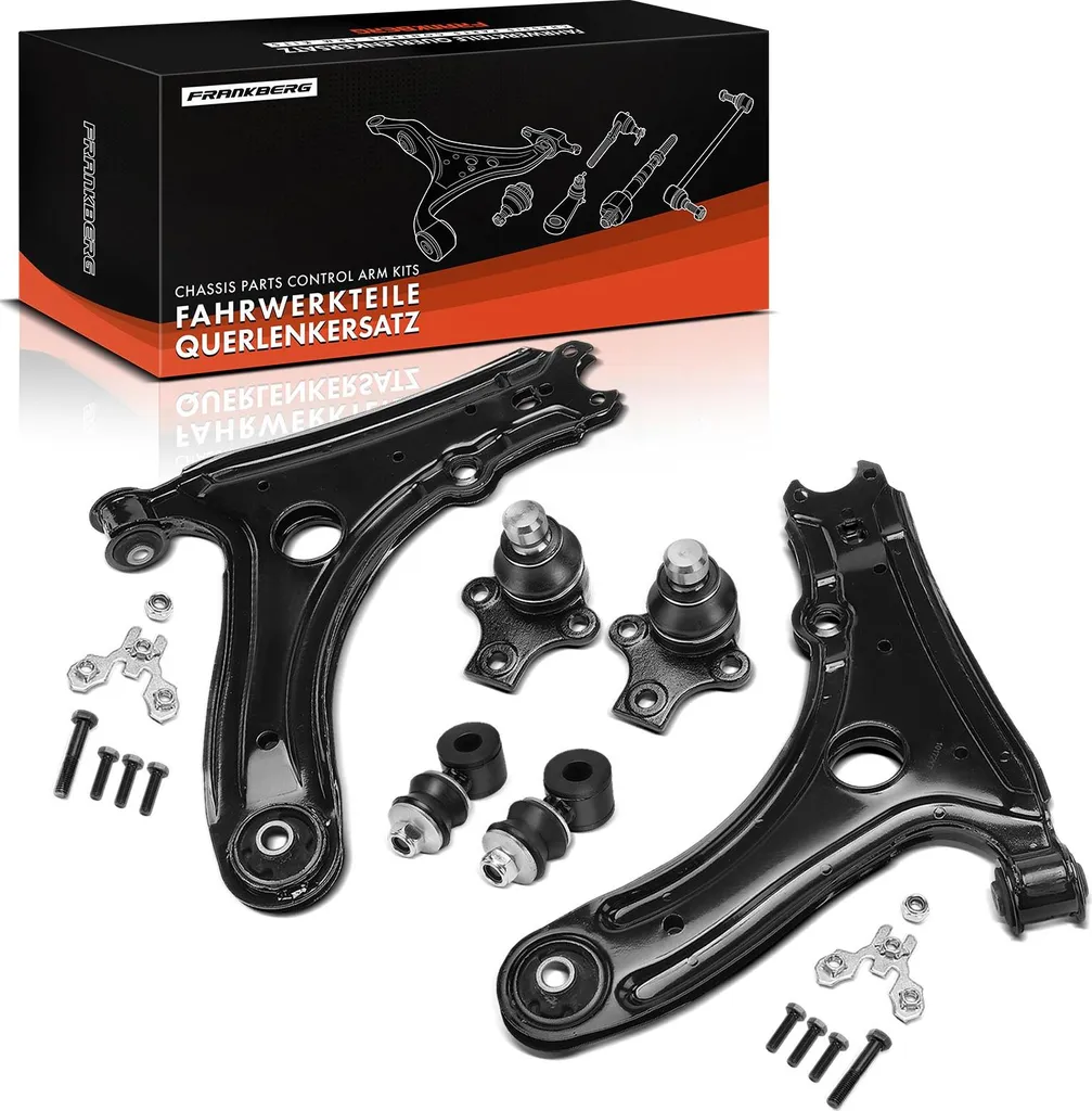 Frankberg 1x Jeu de Bras de Suspension Avant pour VW Golf Jetta Corrado