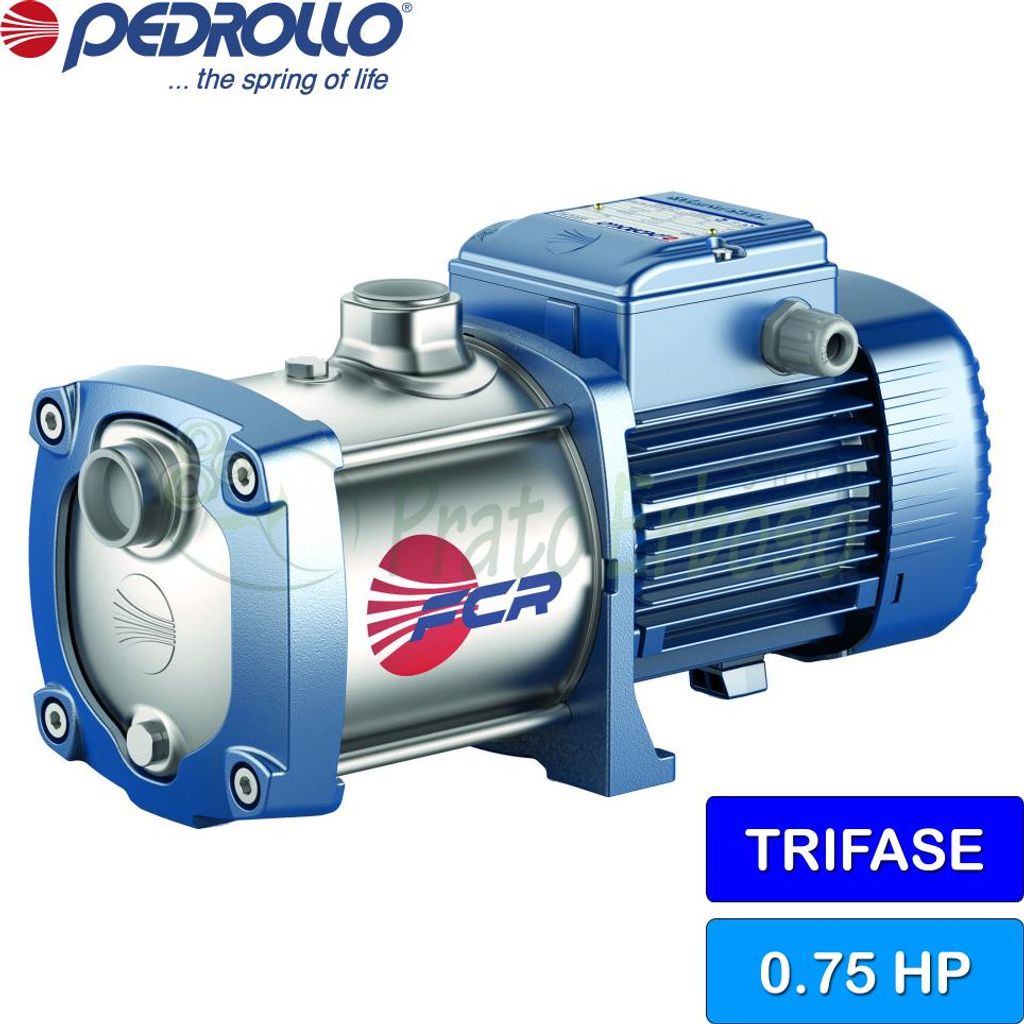 Pedrollo FCR 80/4 Dreiphasen-Mehrlaufrad-Kreiselpumpe
