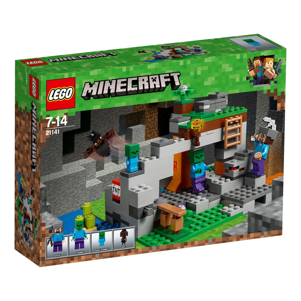 LEGO® Minecraft™ Zombiehöhle, 21141 Produktbild 