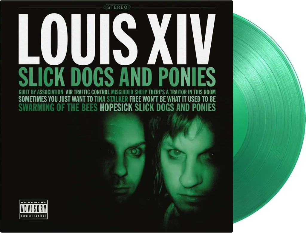 Louis XIV Slick Dogs And Ponies Vinyle Vert Translucide 180g Numéroté