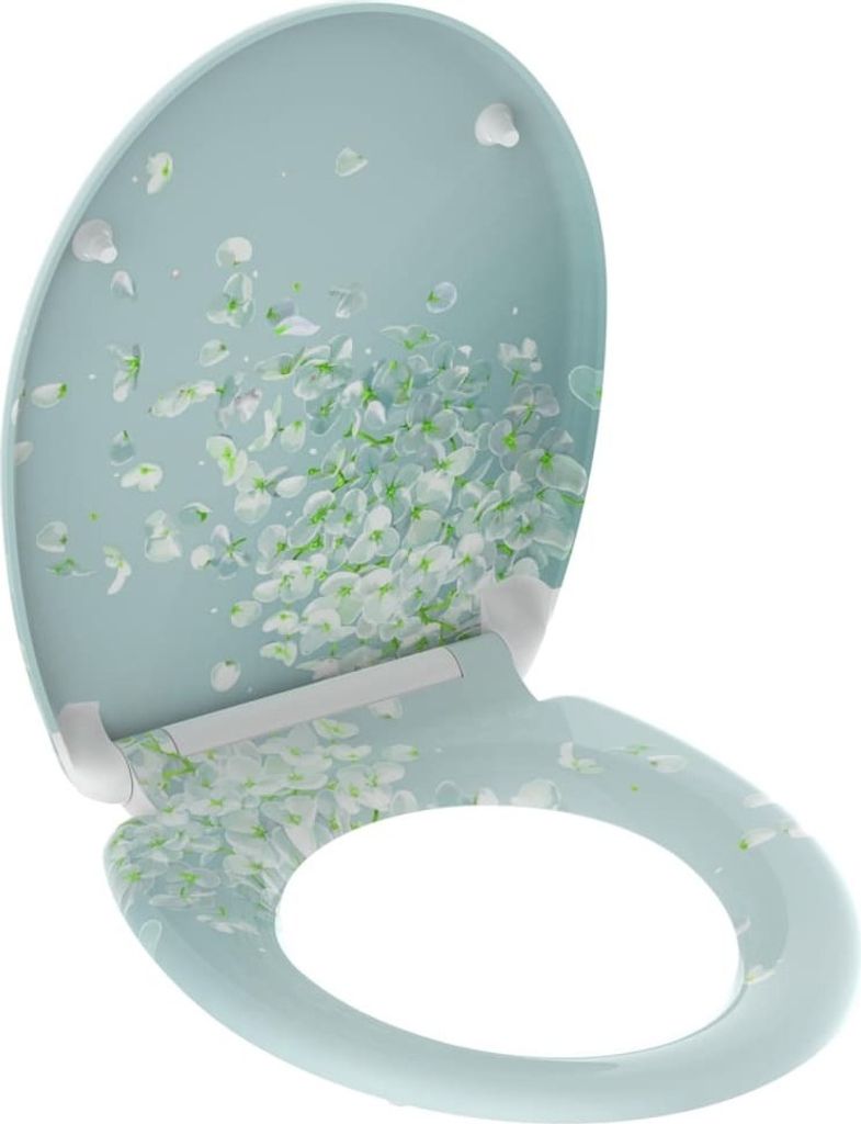 SCHÜTTE WC sedadlo soft close rýchloupínacie FLOWER IN THE Obrázok produktu 
