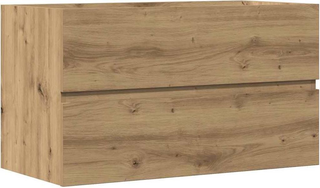 vidaXL Kúpeľňová nástenná skrinka Artisan dub 80x38,5x45 cm Obrázok produktu 