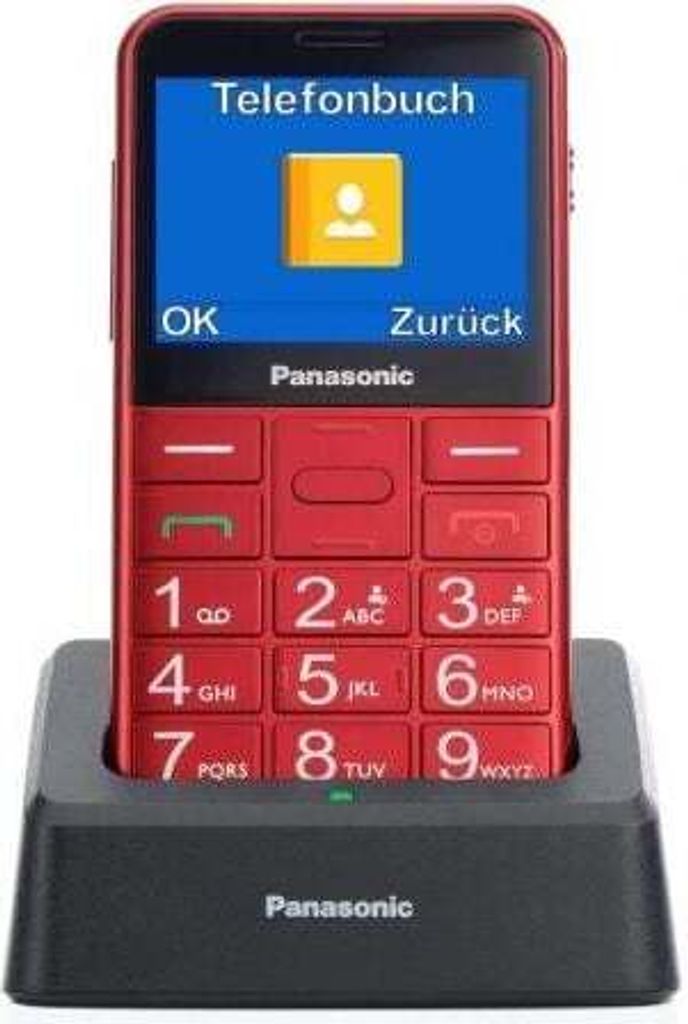 Mobilní telefon pro seniory Panasonic KX-TU155EXRN 2,4" Obrázek produktu 