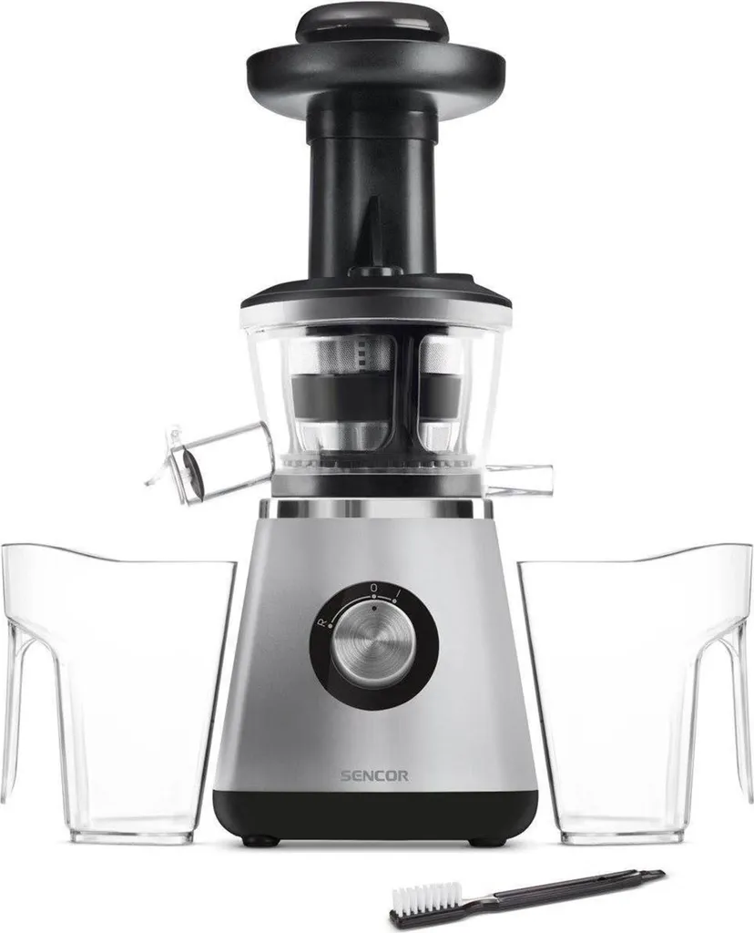 Estrattore Sencor SSJ 4041BK: Slow Juicer 60 Giri/Min per Wellness e Detox
