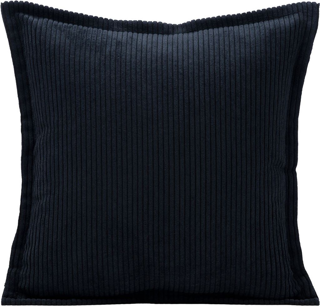 GÖZZE Kissen CAPRI schwarz BH 40x40 cm schwarz Dekokissen