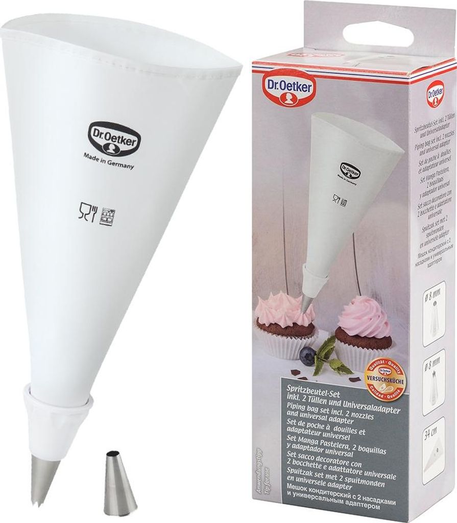 DR.OETKER Sac de décoration 34 x 23cm avec pointe DR.OETKER Image du produit 