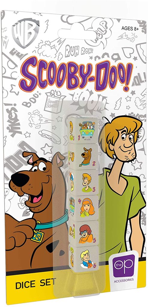 AC010-001 - Scooby-Doo, Würfelset, 6 Stück