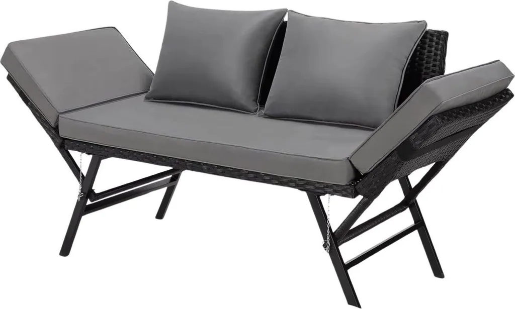 Banc de jardin durable 3 places : fini la rouille et le bois à traiter