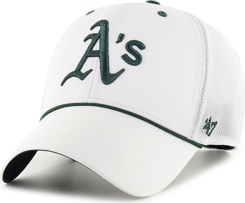 47 Brand Snapback Trucker Cap - MESH POP Oakland Athletics