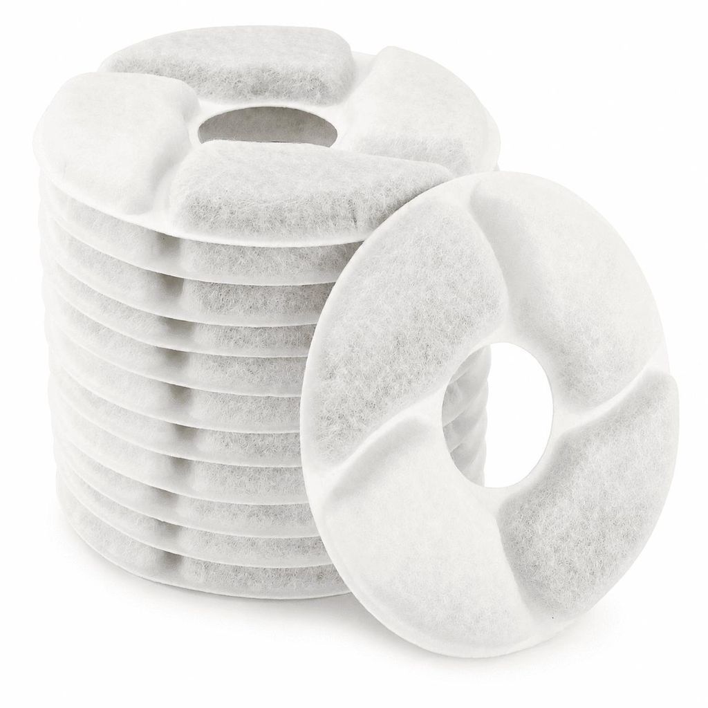 MidGard 12 Stück Katzenbrunnen Filter, Ersatzfilter für Produktbild 