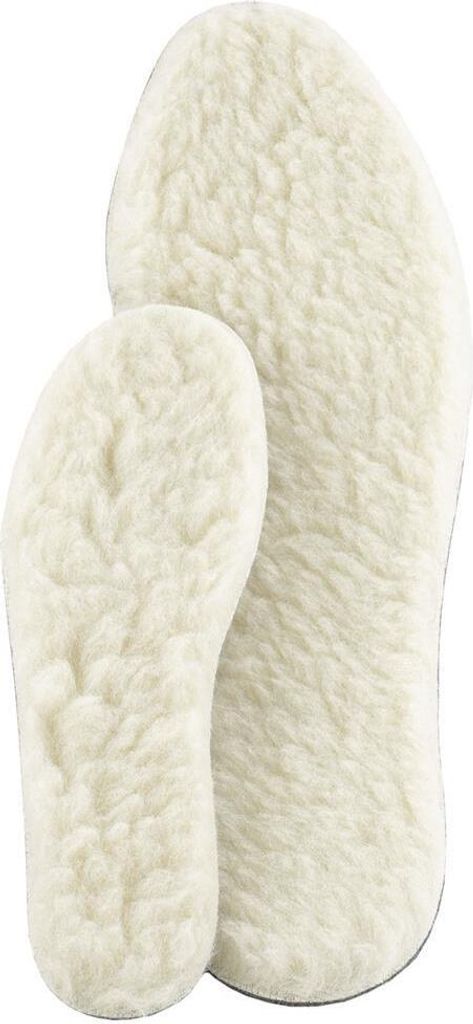 SULPO Winter-Einlegesohlen - Schafwolle & Latex Für Warme Füße Bei Kälte