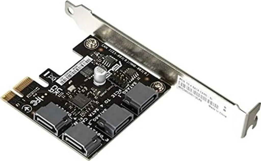 Carte ASUS PCIe SATA résout le manque de ports disques sur PC