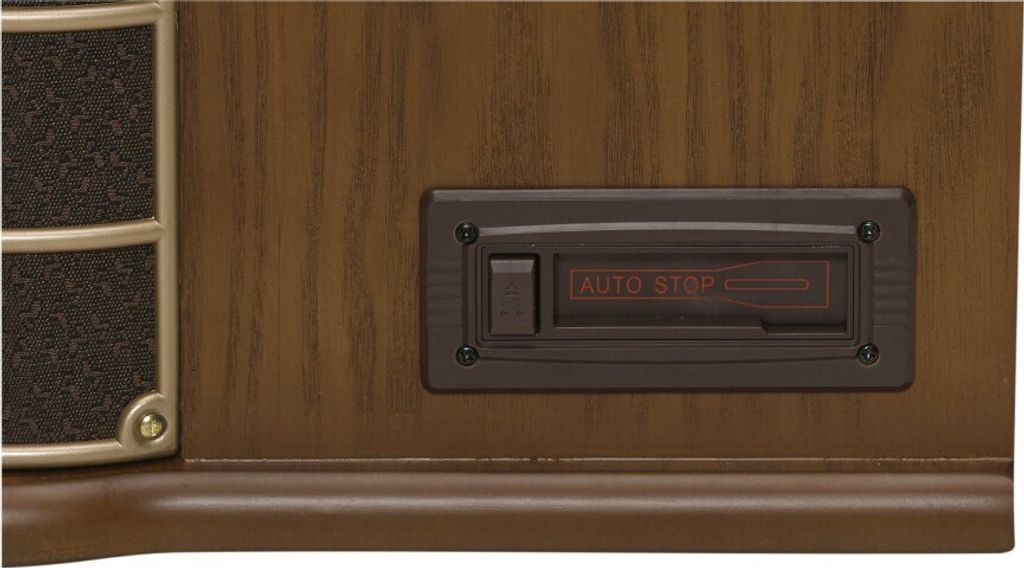 Denver MCR-50MK2 Retro drevený gramofón s rádiom CD kazetou Obrázok produktu 8