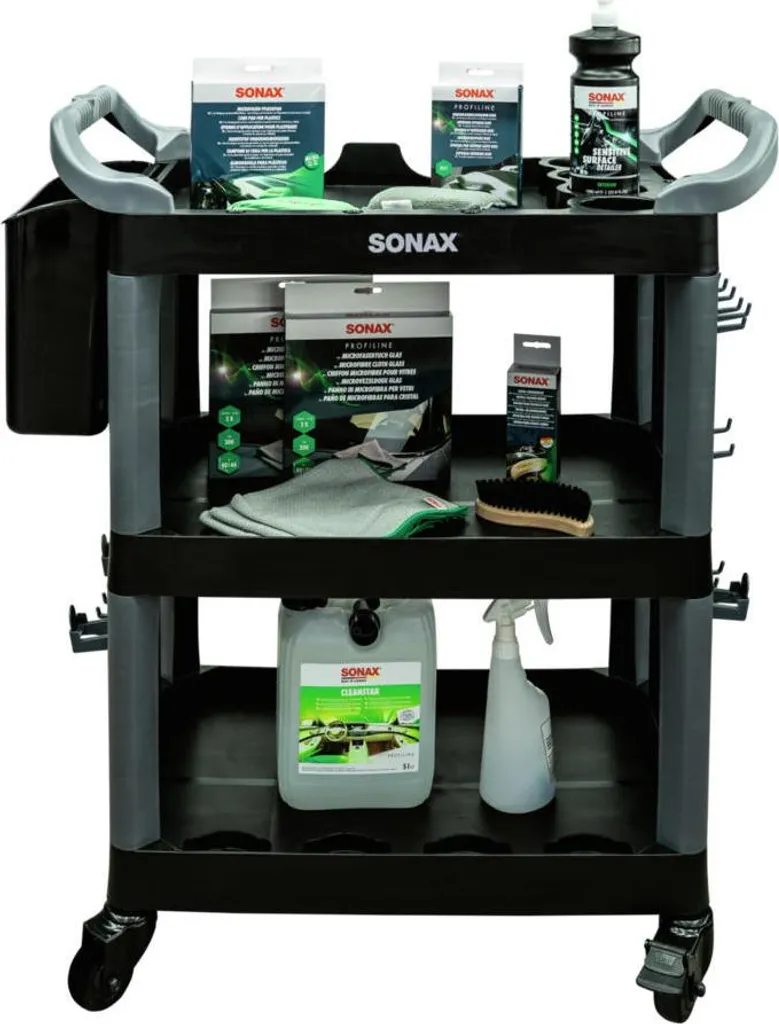 SONAX Pack Station Service Intérieur : Kit Complet de Nettoyage Auto