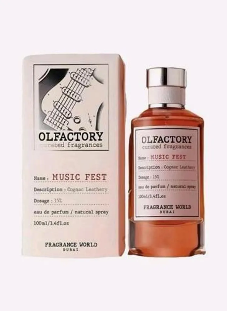 Parfum Olfactory Music Fest 100 ml Longue Tenue contre les Odeurs