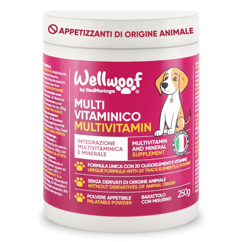 20-in-1 Multi Vitamine für Hunde - Ideal als Barf Zusatz oder für die Umfassende Unterstützung der Gesunheit - Hypoallergen & Ohne Lockstoffe