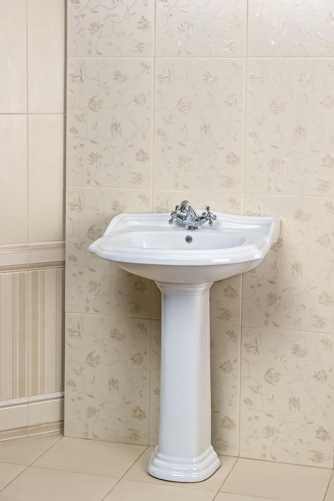 Umywalka ceramiczna Kerra RETRO KR 12, z postumentem Zdjęcie produktu 