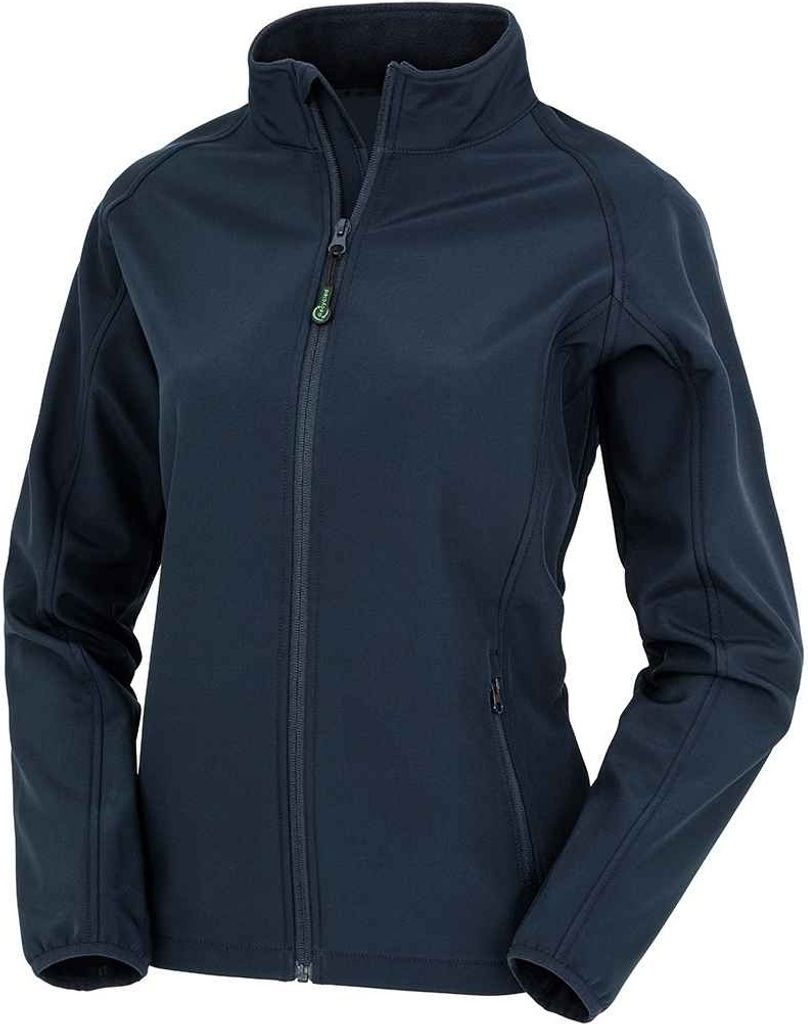 Result Genuine Recycled - Softshelljacke Zum Bedrucken für Damen PC4293 (2XL) (Marineblau)