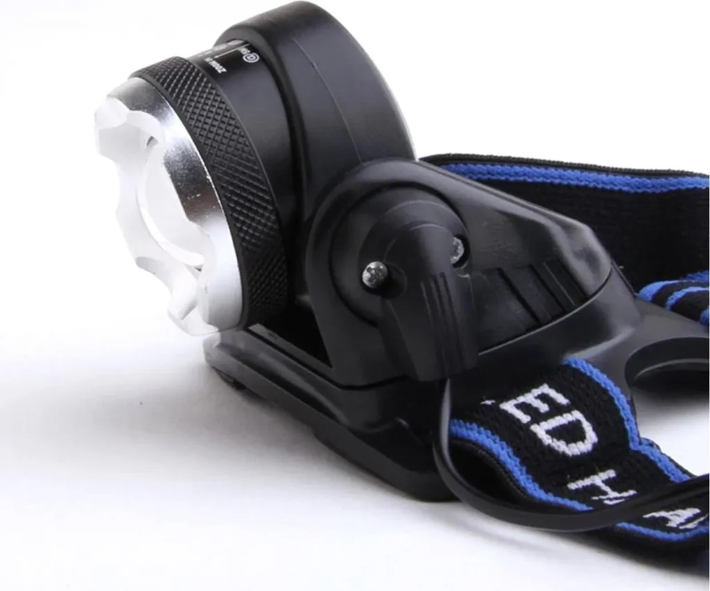 Lampe frontale pour course nocturne et vélo LED CREE 2000lm éclairage - 8