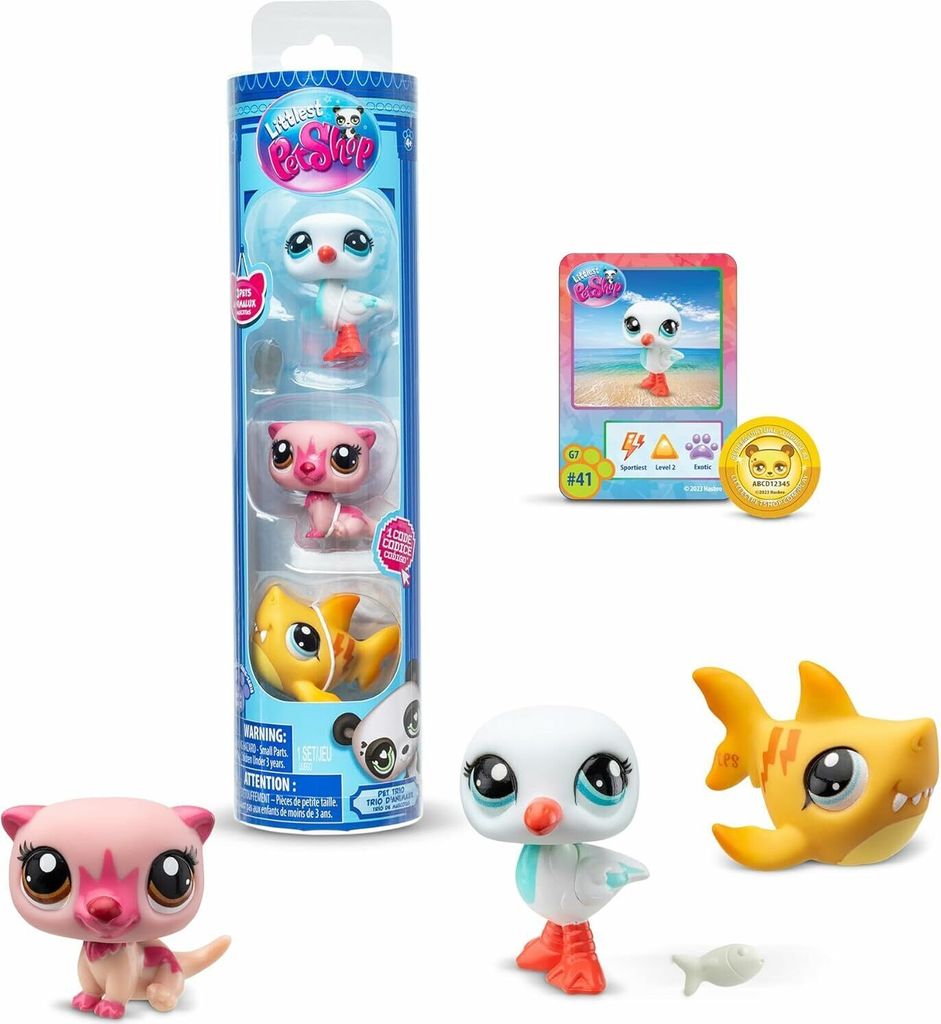Littlest Pet Shop 3 figurky - 3 druhy Obrázek produktu