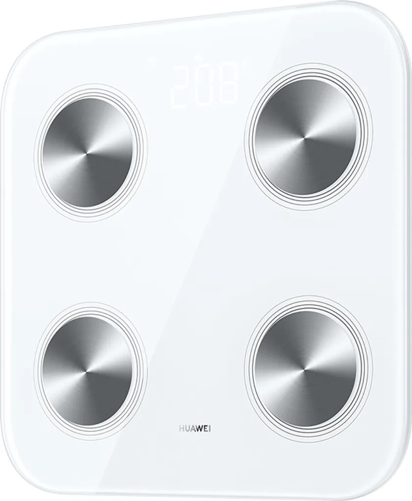 Huawei Scale 3 Balance Connectée Blanche avec Impédancemètre Haute Précision