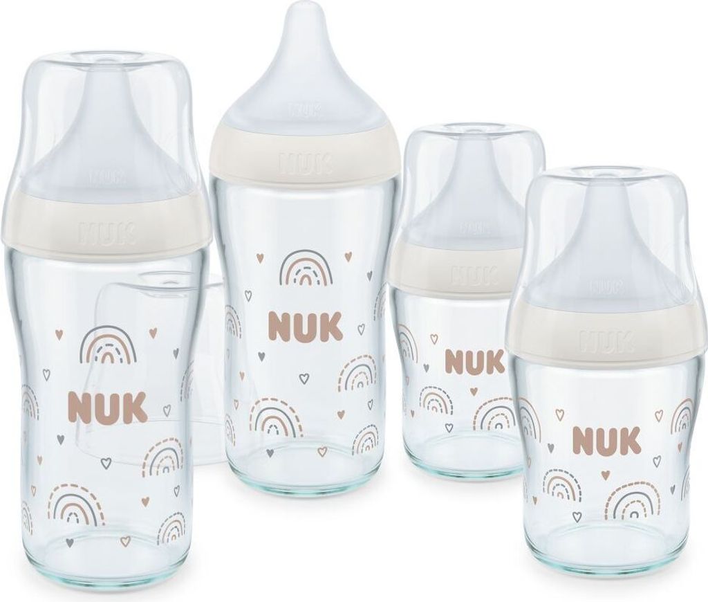 Nuk Glas-Flasche 4er Pack Perfect Match 120 Produktbild 