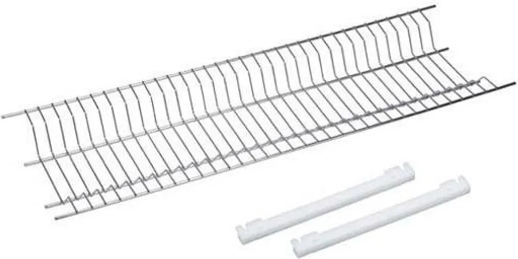 Scolapiatti Professionale Sauvic 85 cm - Acciaio Inox Elettrolucidato