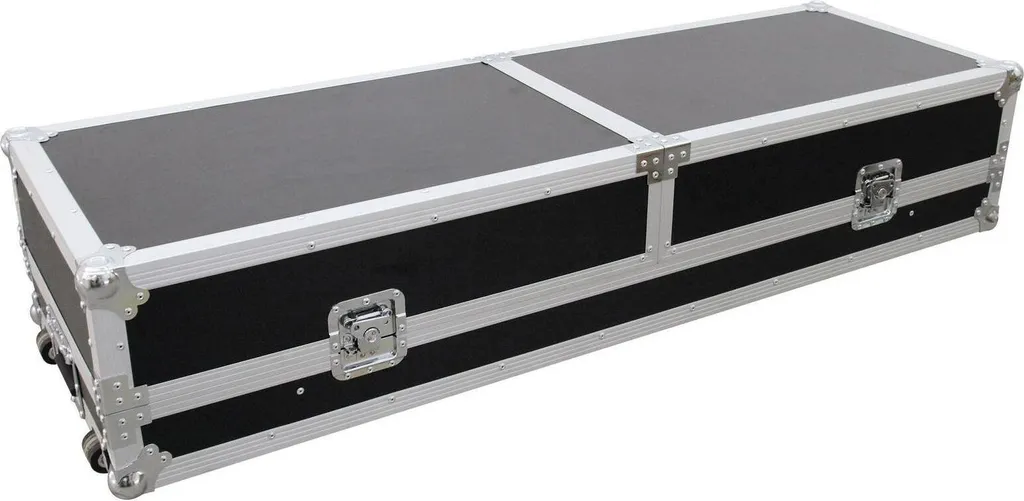Console DJ mobile pour 2 platines et PC portable ROADINGER 2xTT Pro