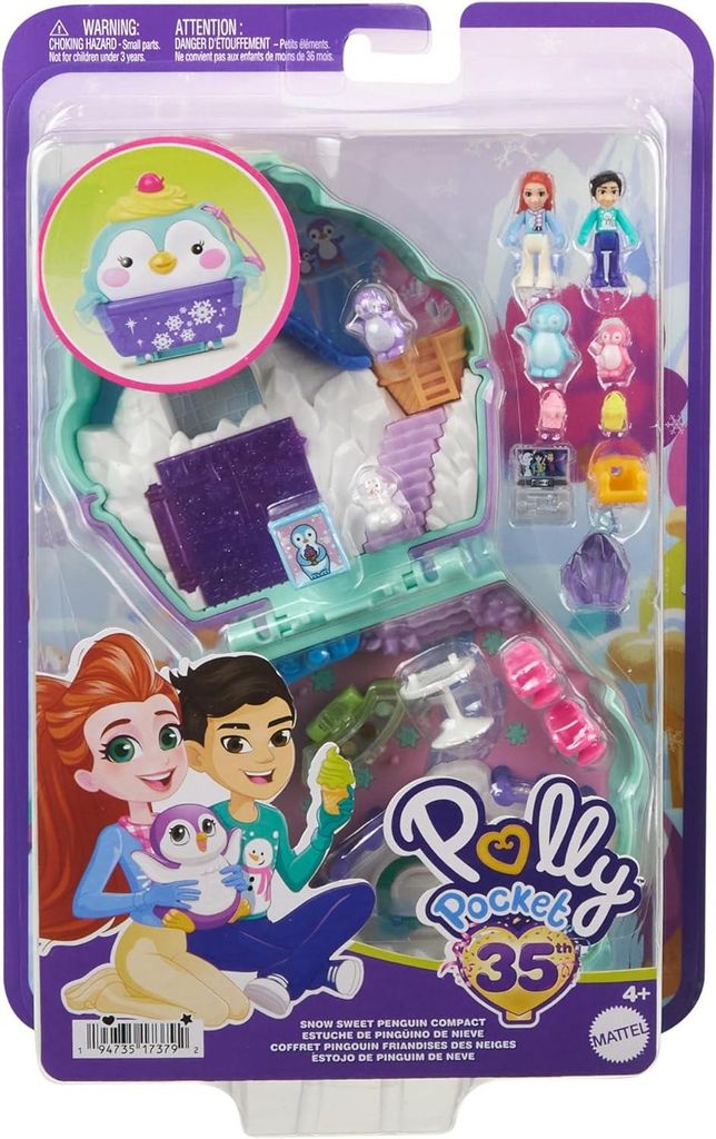 Polly Pocket HRD34, Tier, 4 Jahr(e), Mehrfarbig, Kunststoff Produktbild 