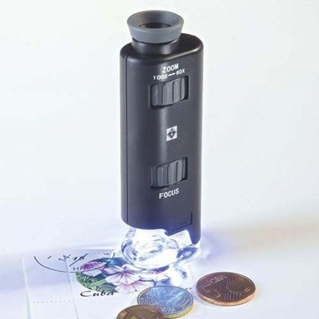 Zoom-Mikroskop mit LED 60- bis 100-fach Produktbild 