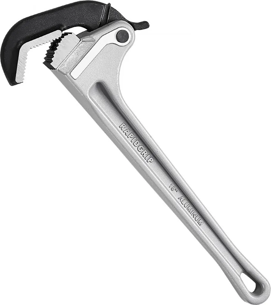 Clé à tube droite 457mm en aluminium avec mâchoire auto-réglable 60CRV