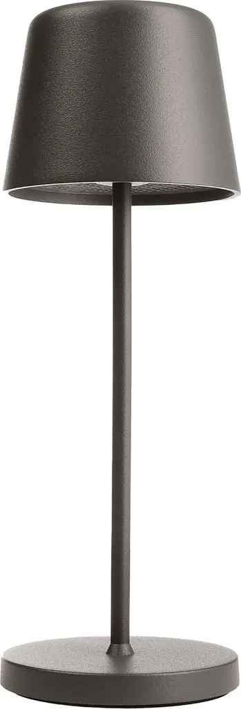 Lampe LED sans fil rechargeable Canis Mini IP65 Anthracite Deko-Light