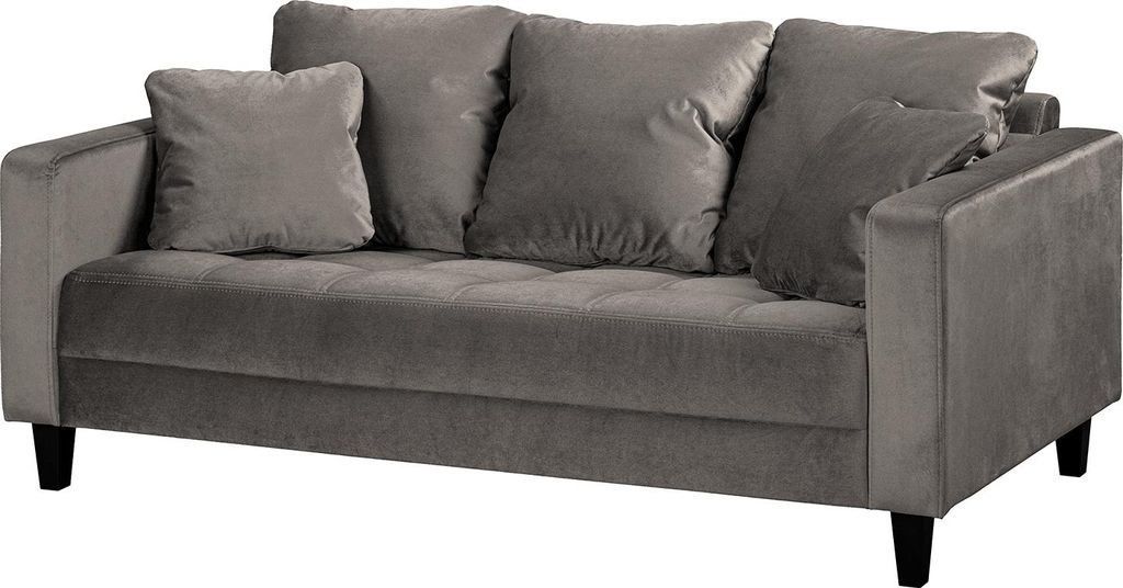 home24 2-Sitzer Sofa - Samt
