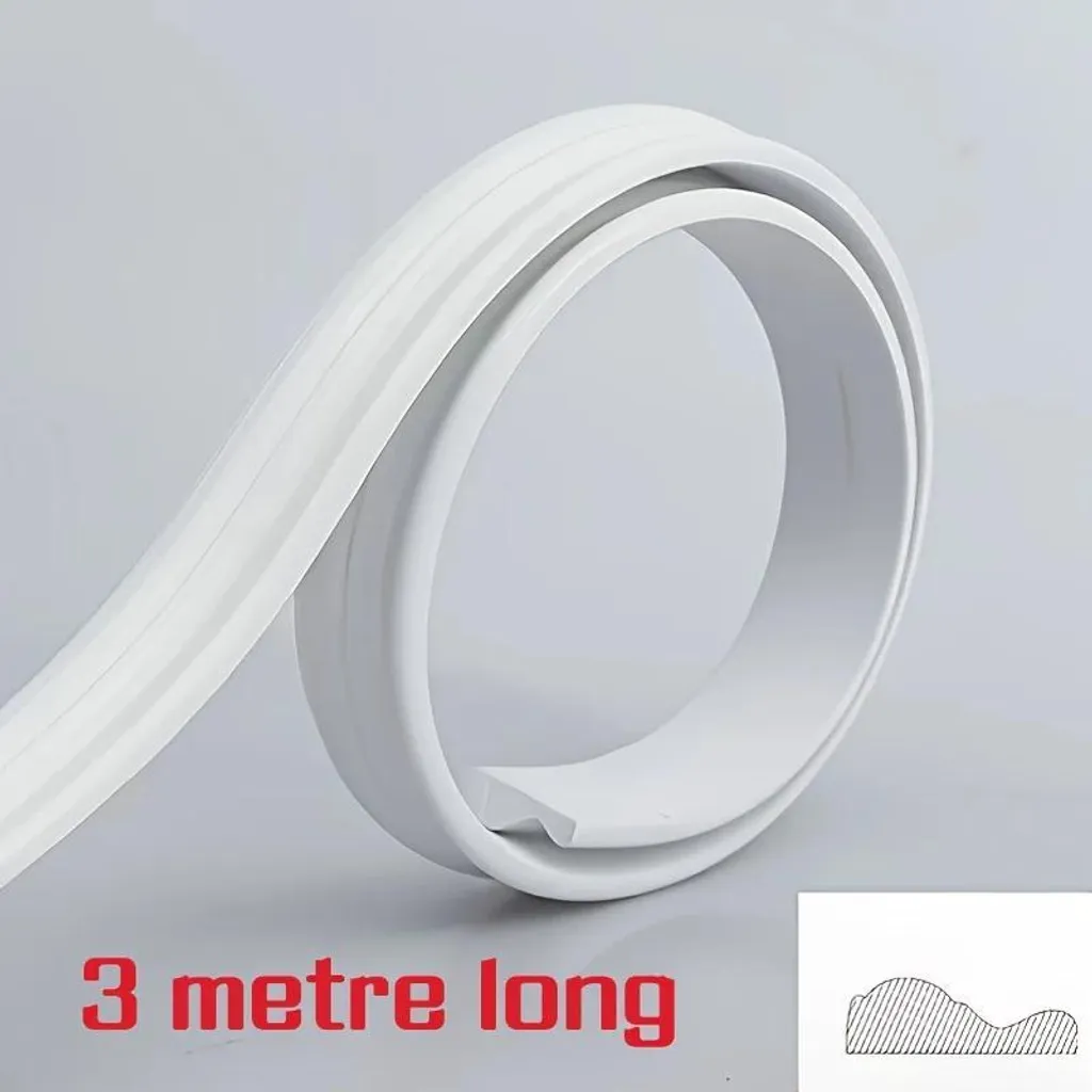 Bandes décoratives autocollantes motif 3D de 3 mètres pour mur et meuble - 2