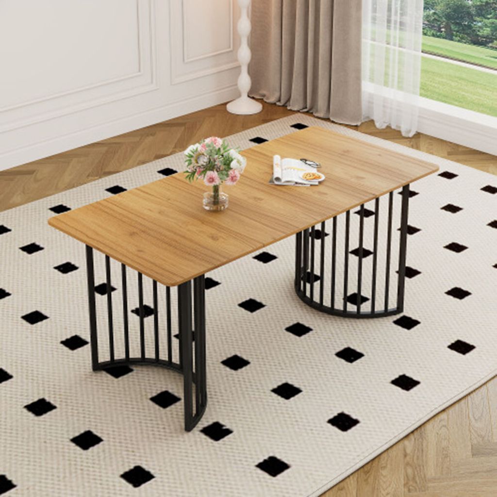 Esstisch,Esstisch Holz 140×80 cm, Moderner Esszimmertisch Küchentisch für Esszimmer und Küche 4 Personen