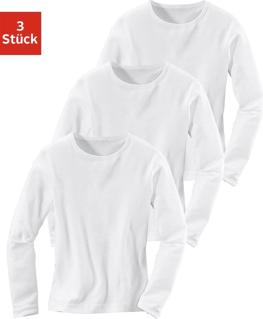 H.I.S. Langarmshirt weiß Größe 152