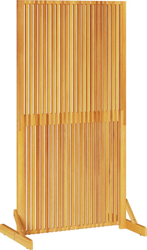 "2025"cloris Sichtschutz Indoor/Outdoor 150 cm Massivholz Akazie - Paravents CHY33959