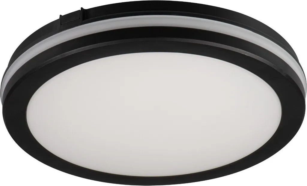 Plafonnier LED Étanche IP65 Noir 40W 4050lm Dimmable pour Terrasse