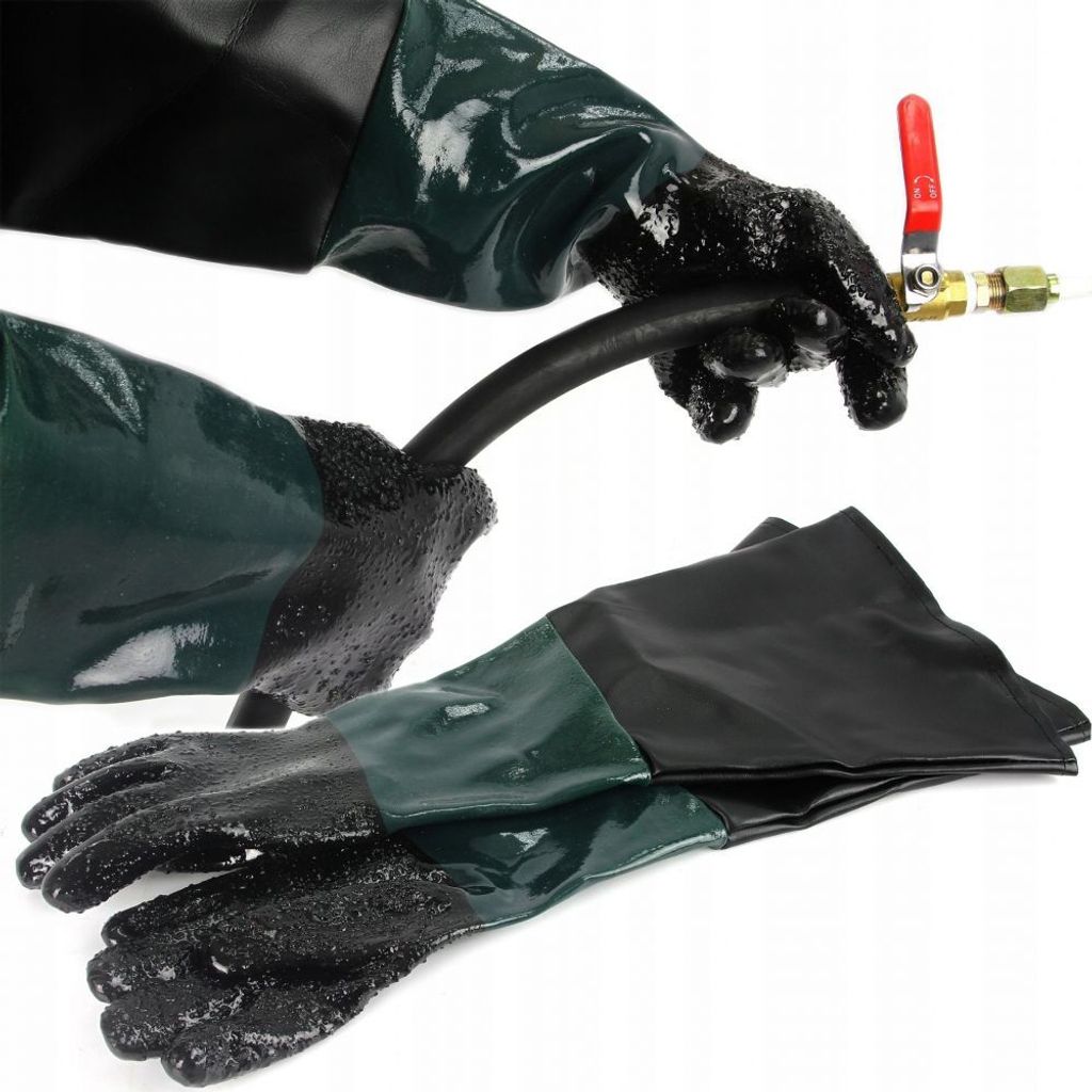 MAR-POL Rukavice na pískování 60cm, 27cm M805906 Obrázek produktu 