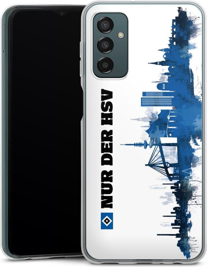DeinDesign Handyhülle für Samsung Galaxy M23 5G Silikon Hülle Case Smartphone Schutzhülle Bundesliga HSV Offizielles Lizenzprodukt