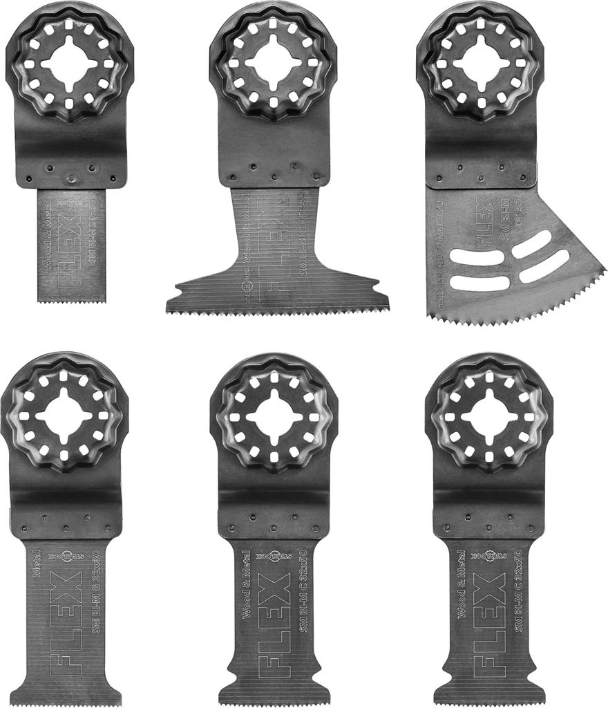 Flex Sägeblatt-Set Starlock Elektrik und Trockenbau - SM ED-SET VE6