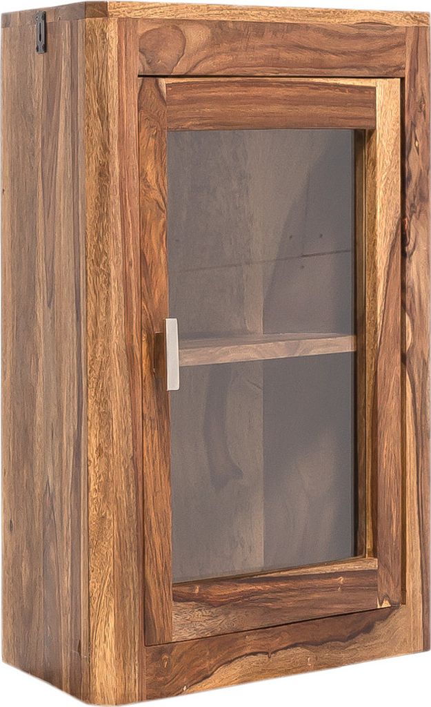 Eckhängeschrank Lagos Holz Palisander Badmöbel Hängeschrank Medizinschrank