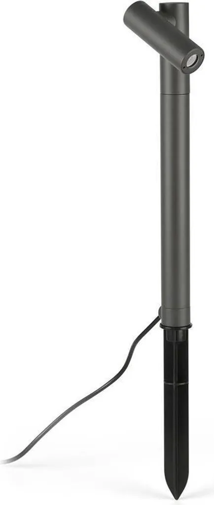 Luminaire extérieur à piquet SPY-2 Faro Barcelona 68cm Gris foncé 70788