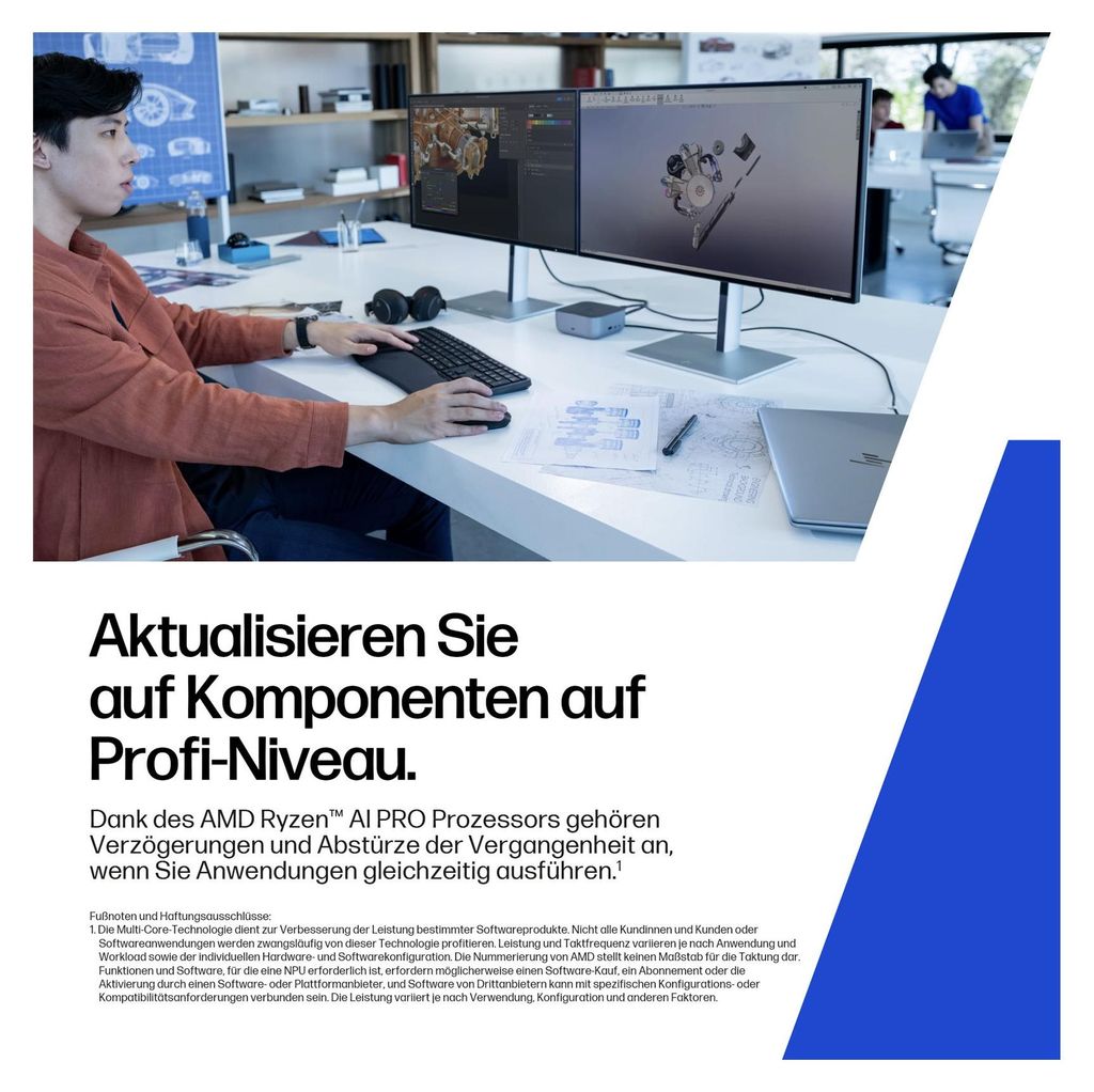 ZBook 8 G1ak (A3ZT2ET) (silber, AMD Ryzen AI 7 PRO 350, AMD Radeon 860M, 32 GB DDR5, 1 TB (1 TB SSD), Windows 11 Pro)